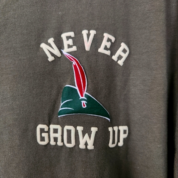 Disney Peter Pan Neverland Cotton Longsleeve Unisex Shirt 2X - Picture 7 of 7